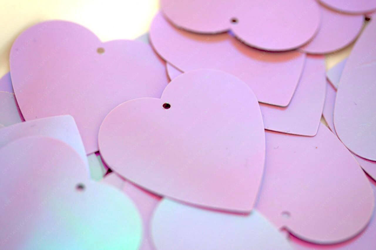 Паєтки Серце Violet AB